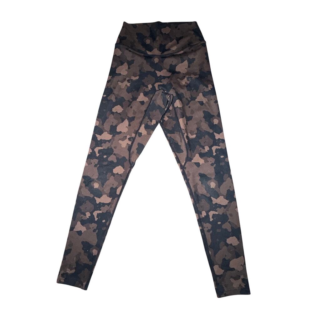 Balance Athletica Vitality Ascend Leggings Women's Size M Base Camp Camo Print
